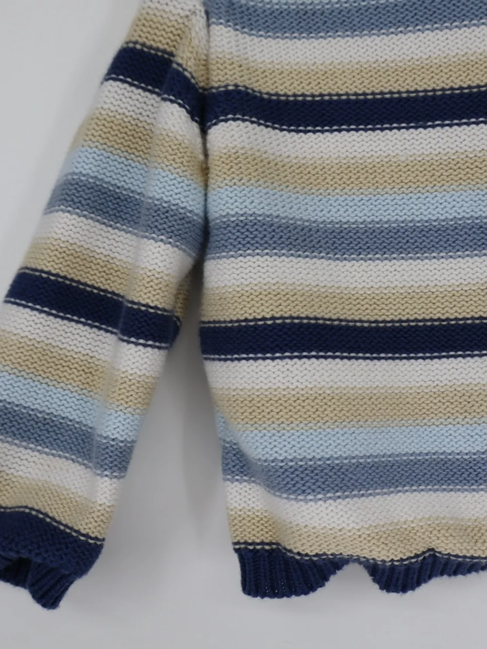 Janie and Jack Baby Striped Nautical Cardigan Sweater 3–6 Months Cotton